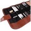Umělecké potřeby Artist Sketching Kit Plátno srolované pouzdro na tužky pro děti začátečníky
