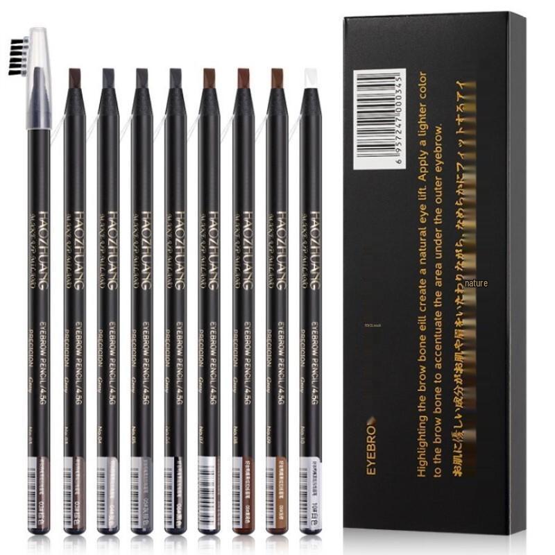 Cleaver Hardcore Pull-Line Mist Eyebrow Pencil: Waterproof, Sweatproof, Natural, Long-Lasting, Smudge-Resistant Makeup for Artists