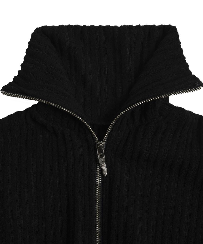 Tansanmageunesyum Sullano X Carbonated Eyelet Off-Neck Zip-Up