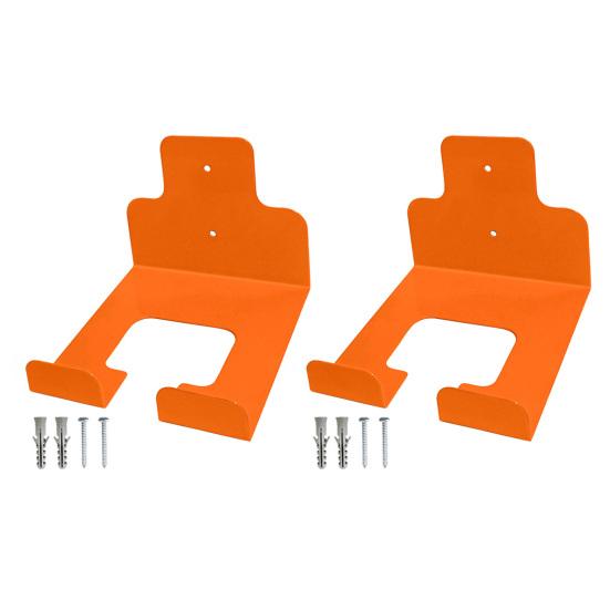 Garage Organizer Trimmer Holder Wall Mounted Garden Power Tool Hanger Heavy Duty Metal Weed Whackers Holder for Garage Shed Yard Grass Trimmer