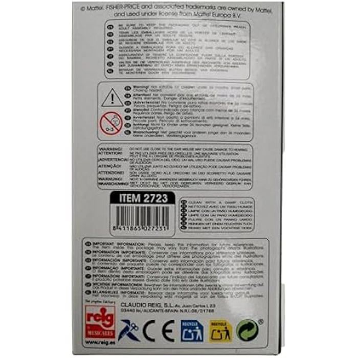 Lecteur MP3 - CLAUDIO REIG - 2721 - Multicolore - Avec Micro - Bluetooth