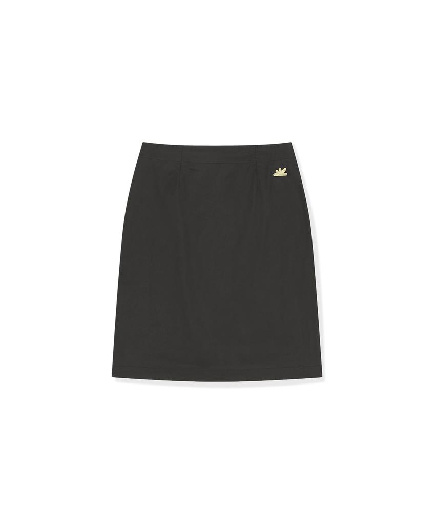 Sseonleobeutueo W Field Wrap Skirt Charcoal