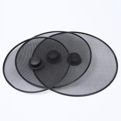 Black Oil Splatter Screen Anti-splash Splatter Guard High Quality Oil Splash Lids  Kitchen Supplies