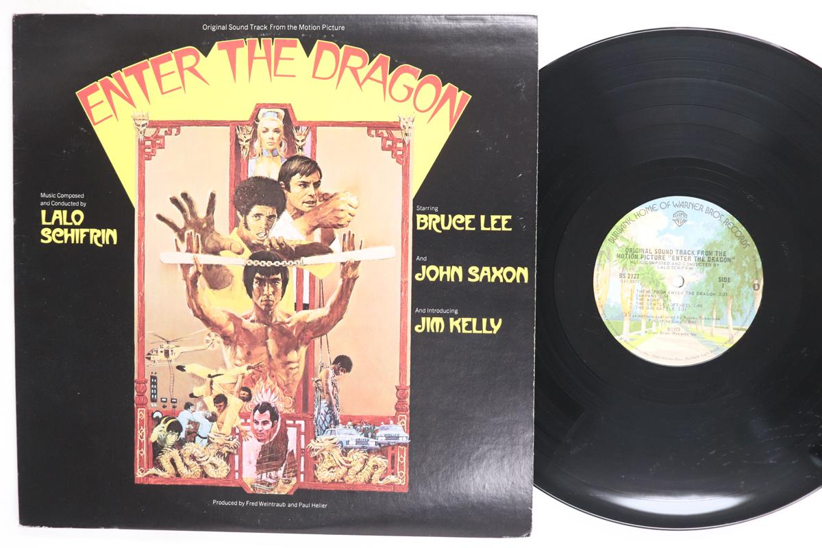LP Record OST LALO SCHIFRIN  Enter The Dragon BS2727 WARNER BROS 1975 US Soundtracks  Musicals Used