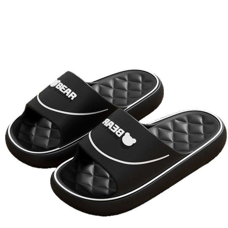 Coole Hausschuhe Herren dicker Boden Sommer Outdoor rutschfest und geruchsneutral Badezimmer Zuhause Zuhause Indoor Damen