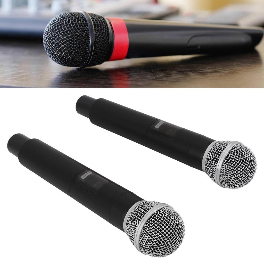 JGGLD Wireless VHF Handheld Microphone USB Rechargeable Professional Karaoke