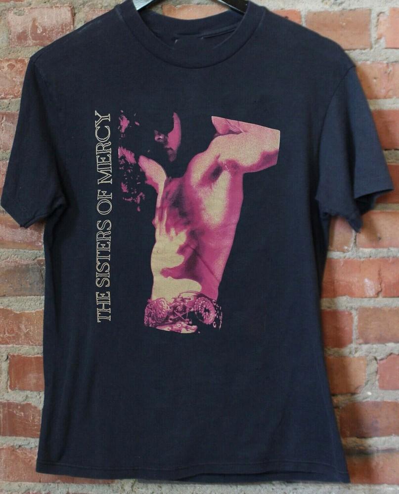 

The Sisters Of Mercy Tour Thing Concert Short Sleeve Black All Size Shirt Unisex T-Shirt S