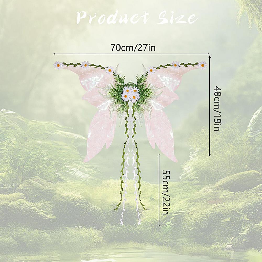 Fairy Wings Girls Sparkling Angel Wings Butterfly Costume Wings Halloween Costume Dress up Party Favor Christmas Gift