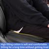 Ergonomic Comfortable Flannel Car Seat Cushion, Enhances Comfort & Support, Ideal for Office Chairs, Home Desks, Long Car Drives