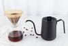 Easyworkz Gooseneck Kettle 600ml Stainless Steel Hand Drip Coffee Pot Elongated Spout [Matte Black]