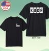 KUKA ROBOTICS Men#039;s Black Size S5XL Unisex T-Shirt