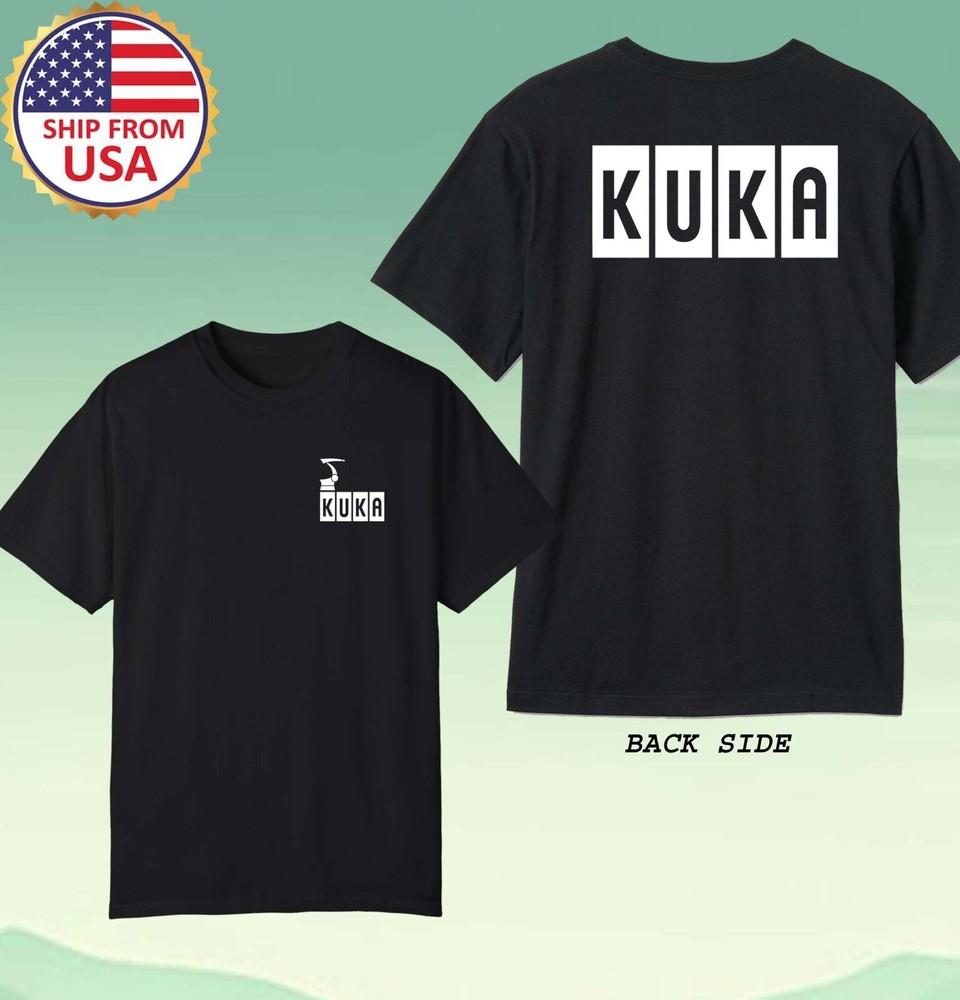 KUKA ROBOTICS Men#039;s Black Size S5XL Unisex T-Shirt S