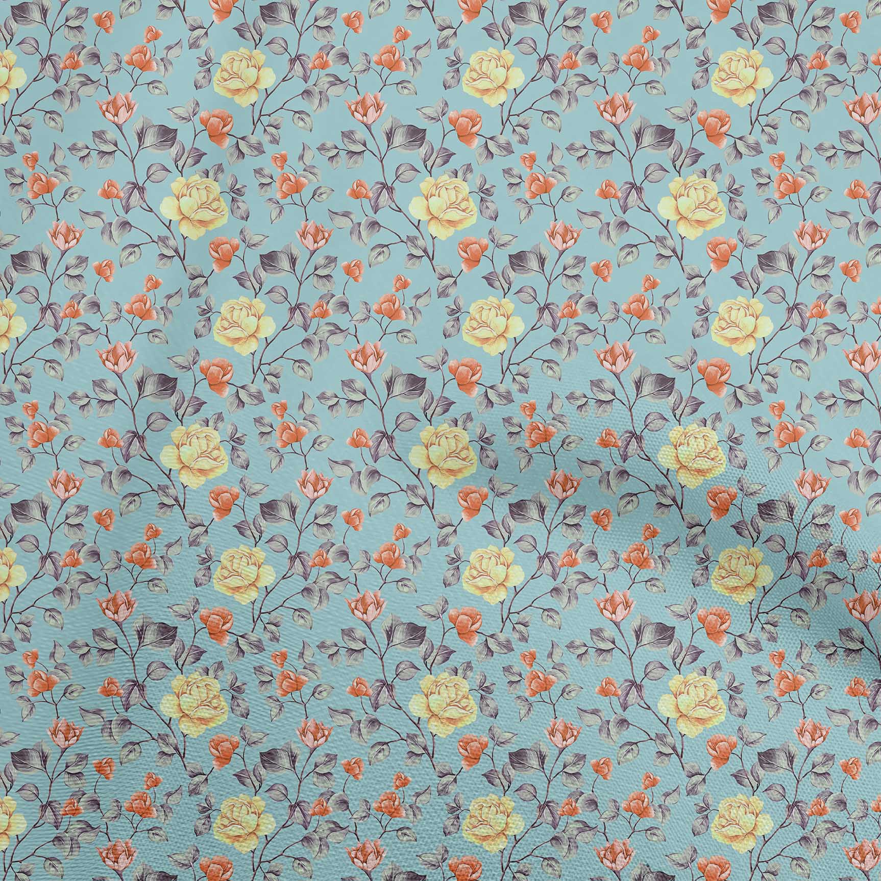 

oneOone Georgette Viscose Black Fabric Floral Fabric For Sewing Printed Craft Fabric By The Yard 42 Inch 42 Inch Wide - Viscose Chiffon зелений