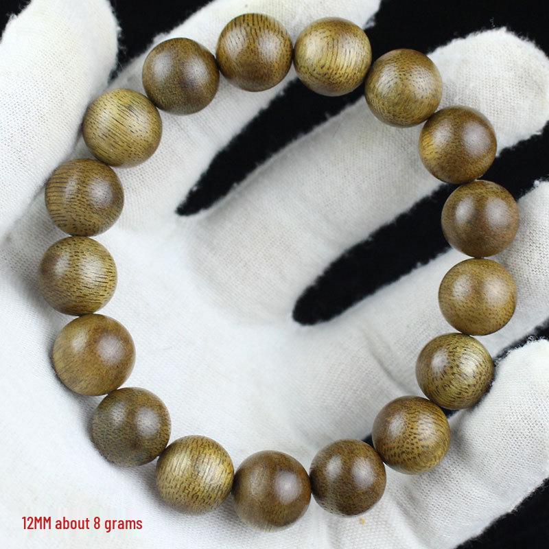 Indonesian Kalimantan Agarwood Prayer Beads Bracelet - 108 Beads - Unisex Jewelry