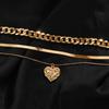 3-piece Set Necklace Bohemian Women Necklace Vintage Gold Chain Fashion Necklace Pendant Bohemian Necklace Jewelry