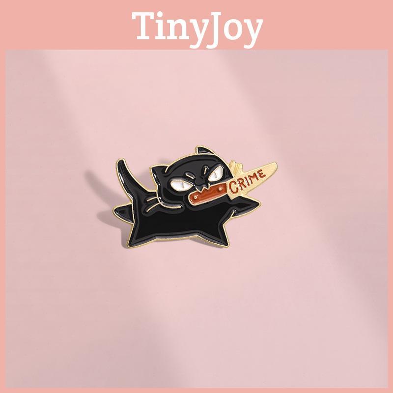 Brooch Cat Charming Stylish Alloy Pin With Playful Cartoon Character Design