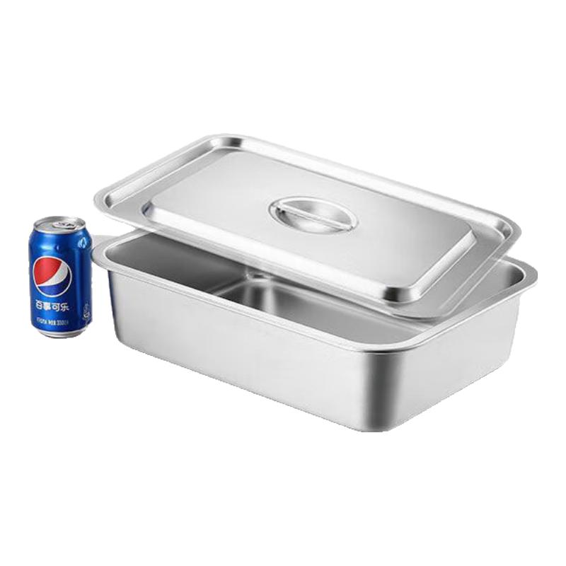 Pojemnik na żywność ze stali nierdzewnej z pokrywką