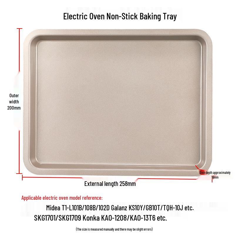 Small Rise Baking Pan: Household Oven Tray for Baking and Grilling