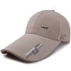 Șapcă de baseball nouă cu bor lung, reglabilă, respirabilă, vizieră, casual, simplă, cu limbă de rață, pentru exterior