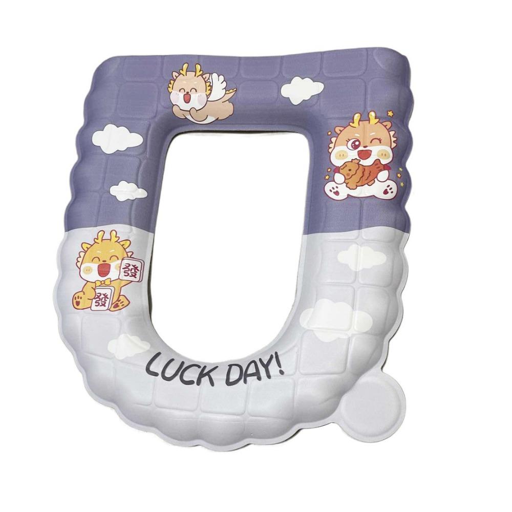 Waterproof Toilet Seat Cushion Cartoon Closestool Mat Cute EVA Toilet Seat Cover  Bathroom
