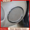 ABS Chrome Door Stereo Speaker Ring Cover for Nissan Sunny Versa 2011 2012 2013 2014 2015 2016 Speaker Trim Sticker