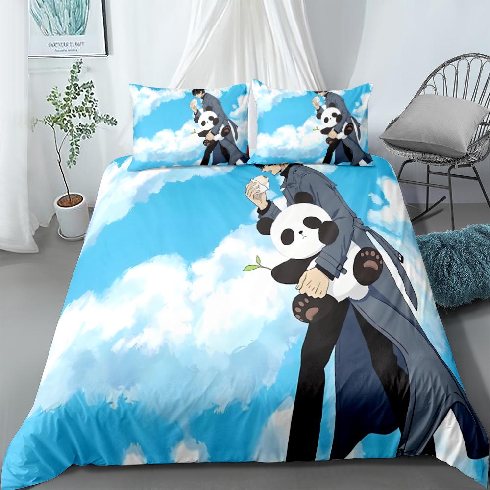 Villain's Day off Duvet Cover Set Without Sheet King Queen Double Full Twin Single Size Bed Linen Set