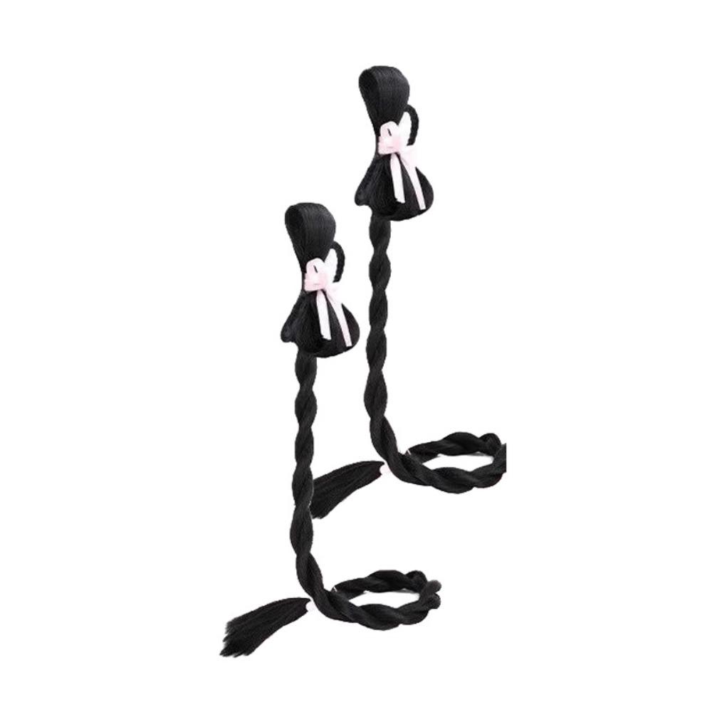 

Милый головной убор, новый парик в китайском стиле, головной убор, бант, парик с косичками для женщин