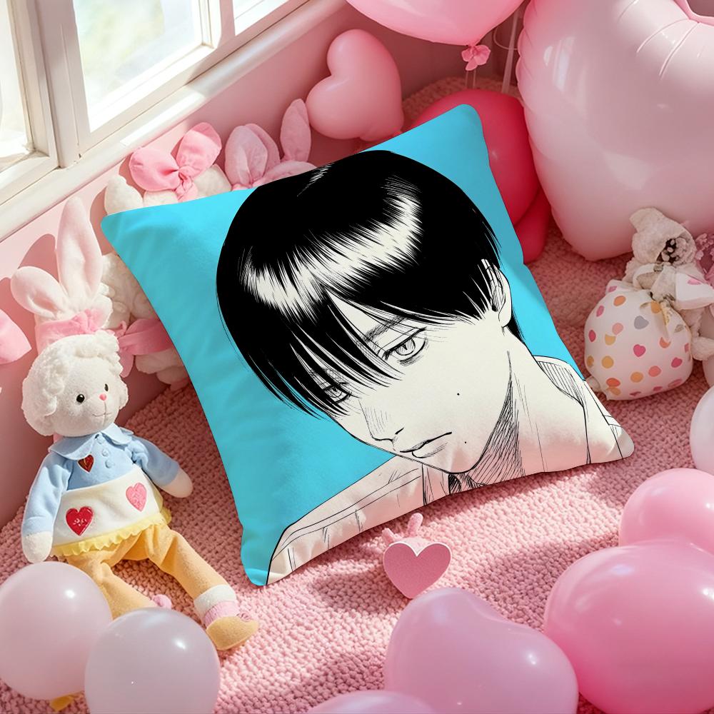 

The Summer Hikaru Died Anime Cushion Cover Pattern Printed Pillowcase for Living Room Sofa Cushion Cover & Bedroom Decor 12x12Inch