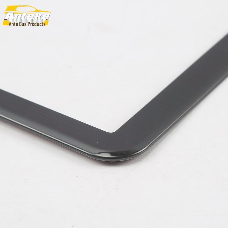 17 CRV Rear Cup Holder Decorative Frame Stainless Steel Armrest Accessory