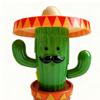Dashboard Decor Solar Toys Cactus Shaking Head Cactus Toy Figures Car Ornaments For Dashboard For Auto Vehicle SUV Truck Sedan