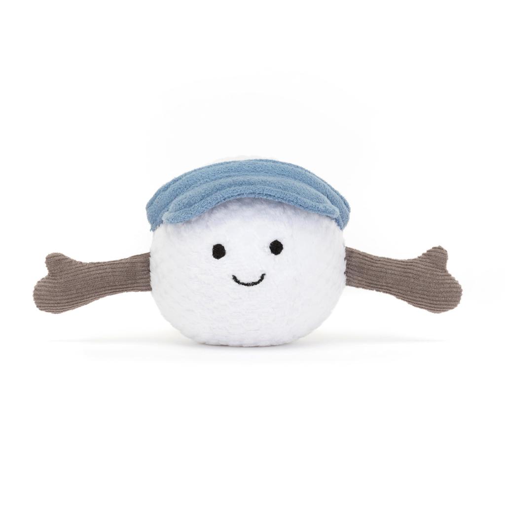 Jellycat Amuse Bull Golf Ball Plush Toy Inch Golf Ball Stuffed Toy For Sports Fans 2.5