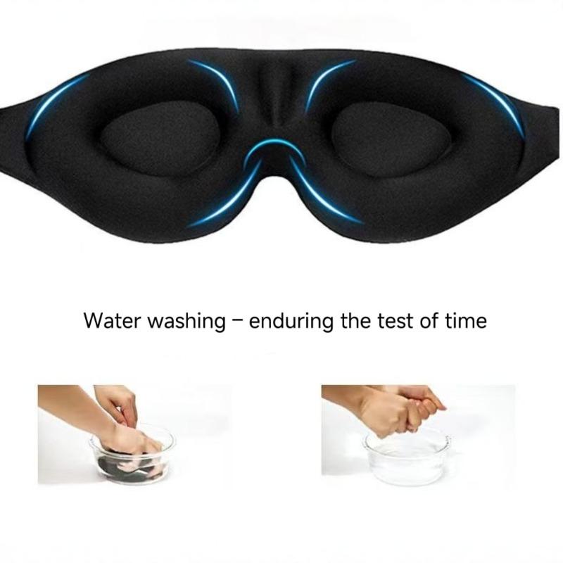 1/2PCS Sleep Mask for Side Sleeper,Light Blocking Sleeping Eye Mask for Women Men,3D Contoured Cup Night Blindfold,Luxury Eye Cover Eyeshade