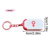 M-Mini Sliding Pill Box With Keychain Medication Organizer Sliding Lid Pill Holder Portable Travel Daily Medication Management