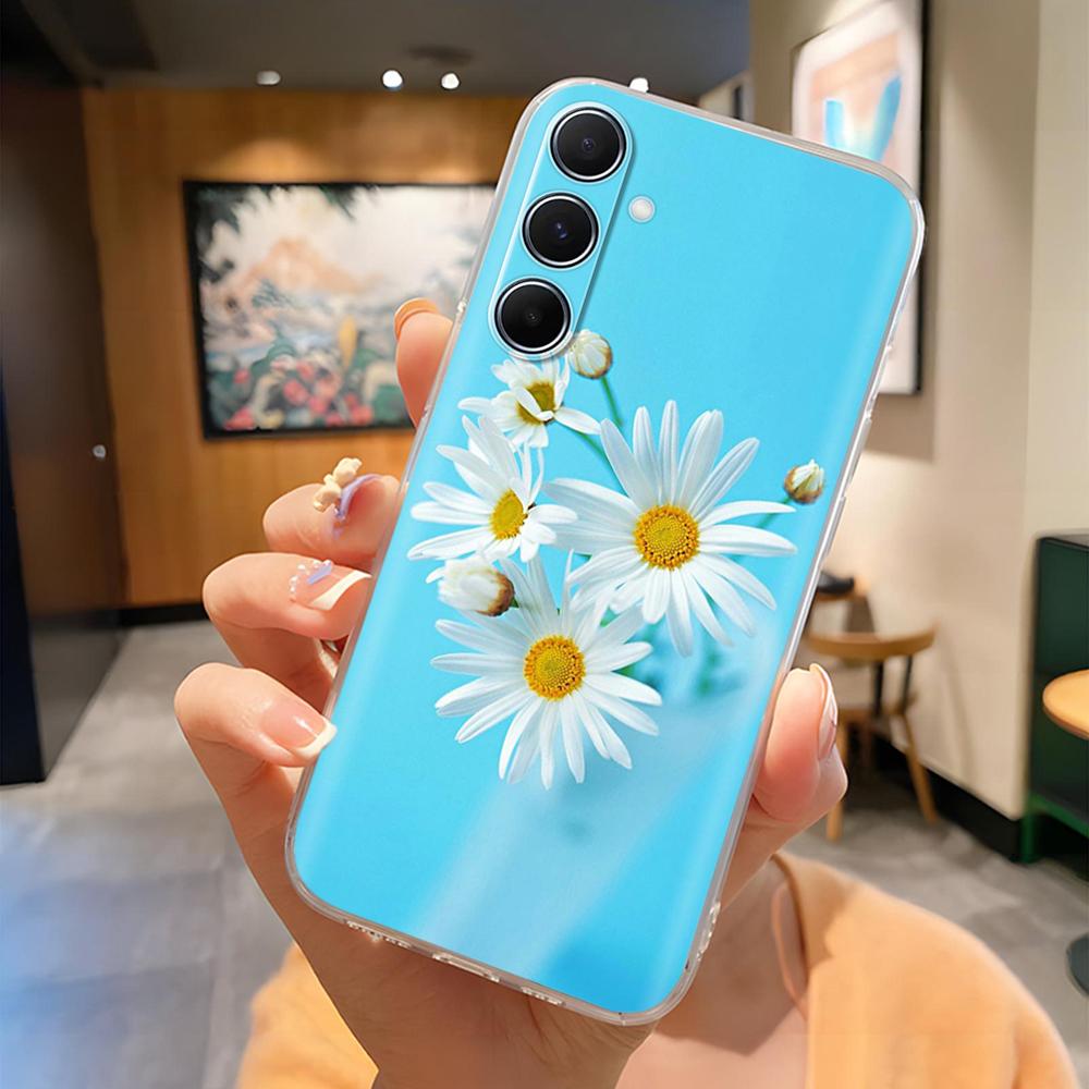 6.7" For Samsung A36 SM-A366E Case Painted Pattern Soft Clear Silicone TPU Cover on For Samsung Galaxy A36 5G A366 Cases Fundas