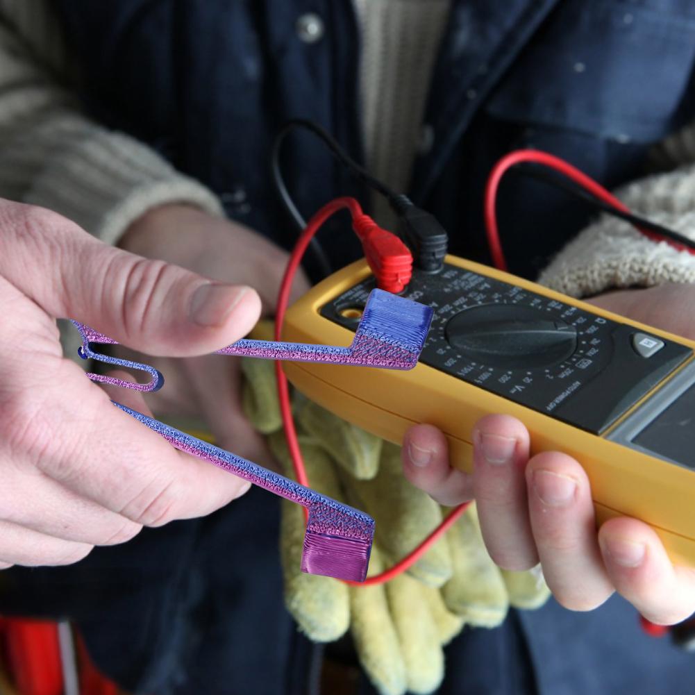 1Pc Plastic Probe Holder Mount Test Lead Probe Holder Stand Single-Handed Multimeter Probe Stand for Commercial Manufacturing