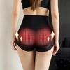 High Waist Shaping Panties for Women Compression Tummy Control Butt Lifting Seamless Body Shaper Underwear Slimming Briefs with Lace Trim