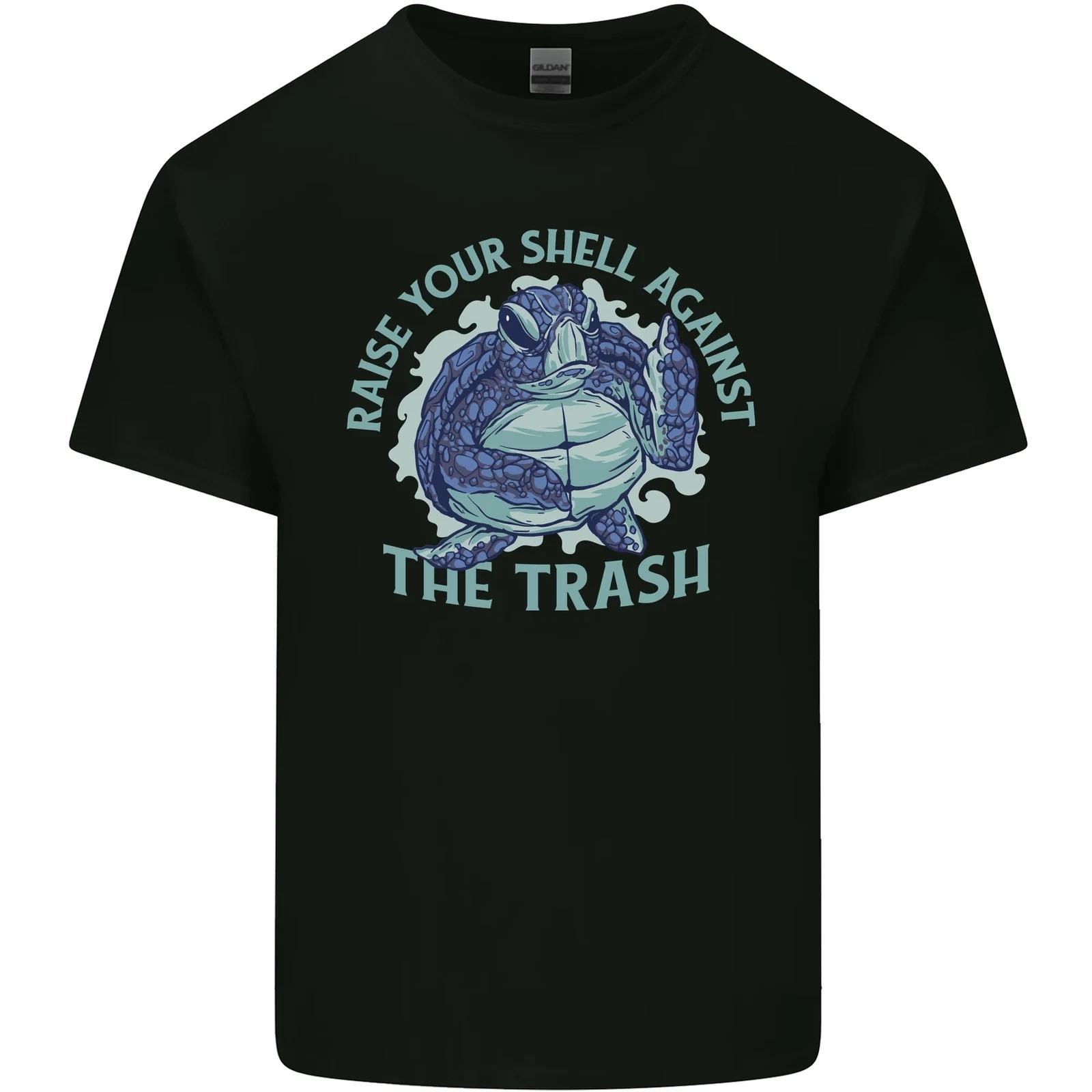 Offensive Turtle Environment Climate Change Kids T-Shirt Childrens 3XL