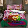 Funny Animation The Simpsons Duvet Cover Microfiber Bedding Set 3D Print Duvet Quilt Cover With Gifts Suitable for Boy and Girls