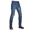 Mens Motorcycle Riding Pants With Integrated Protection Pads All-Season Stretch Cotton Biker Trousers Street Track Use
