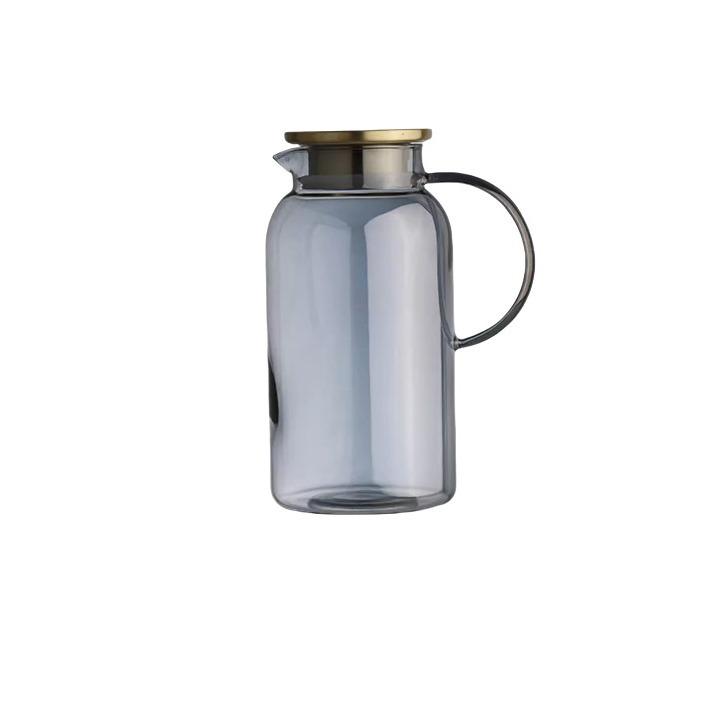Hervidor Frío Vidrio Resistente a Altas Temperaturas Alto Borosilicato Gran Capacidad Hogar Hervidor de Agua Fría Hervida Se Puede Refrigerar Hervidor de Agua Fría