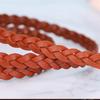 Fine Belt Women'S Leather Simple Decorative Small Belt Dress Sweater Belt First Layer Cowhide Weaving
