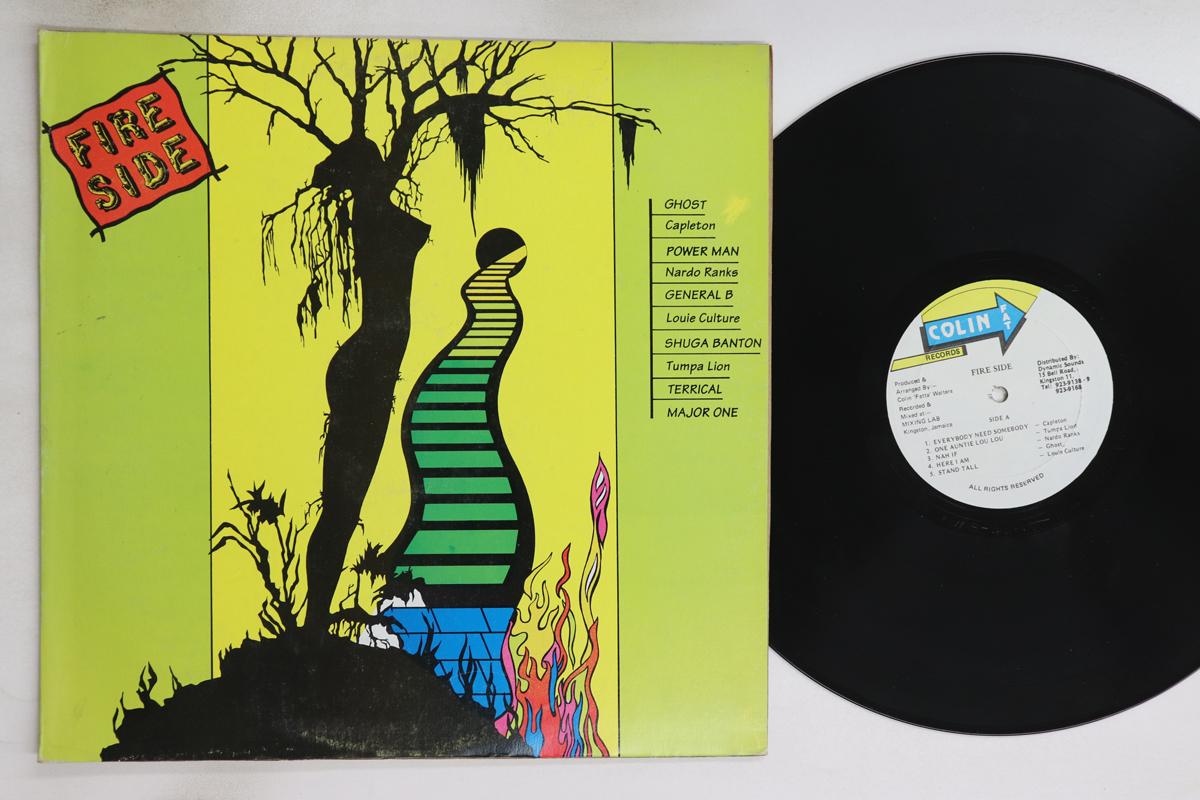 

LP Record VARIOUS - Fire Side NONE COLIN FAT Jamaica Reggae, Ska & Dub Used