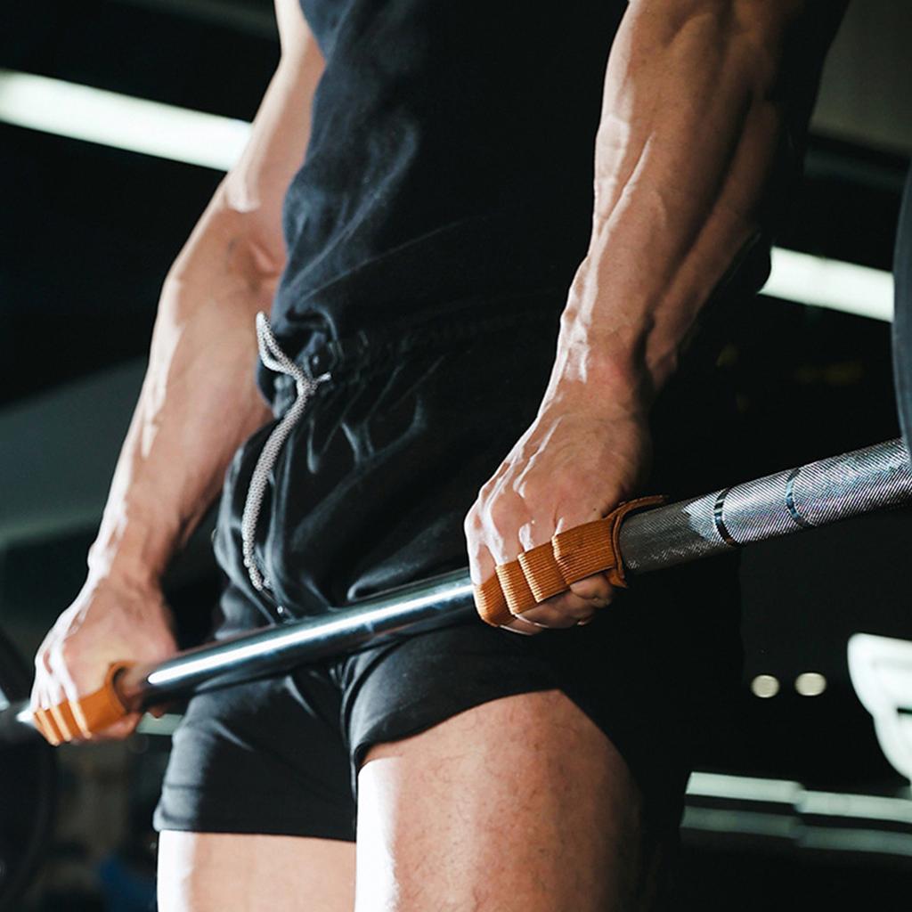 Fitness Gym Grip Pad Weightlifting Grip Gloves Lifting Pads for Weightlifting Calisthenics & Powerlifting Enduring