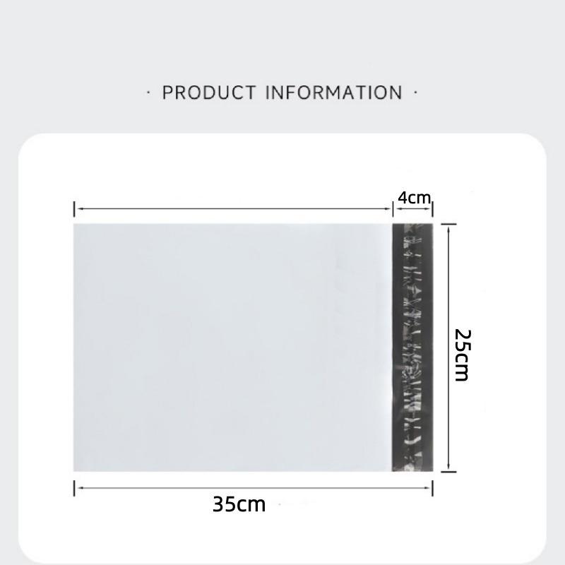 10Pcs Grey White Express Bag Self Sealing Mail Bag Envelope Waterproof Bag Shipping Express Envelope Packaging Bag