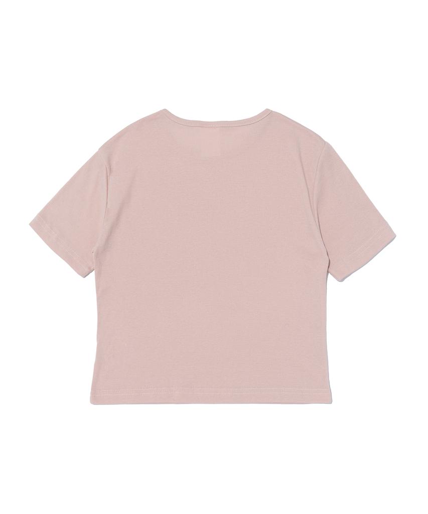 CARGOBROS FOR WOMAN Cfw Dot Logo Short Sleeve T-Shirt (Pink)