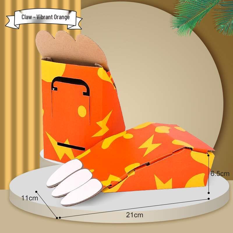 Children s Day DIY Dinosaur Cardboard Model - Wearable Toy Inspired by TikTok