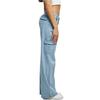 Urban Classics Ladies - High Waist Denim Cargo Jeans