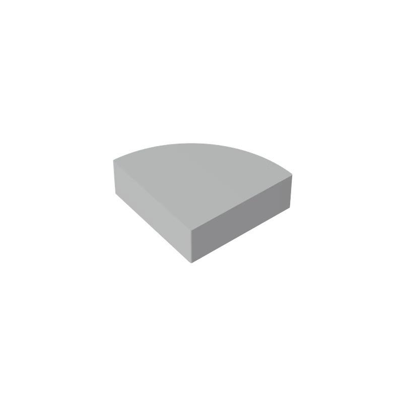 10pcs 25269 Tile Round 1x1 Quarter Brick Moc Accessories Works With featuring Block DIY Children's Toy Assembly Parts