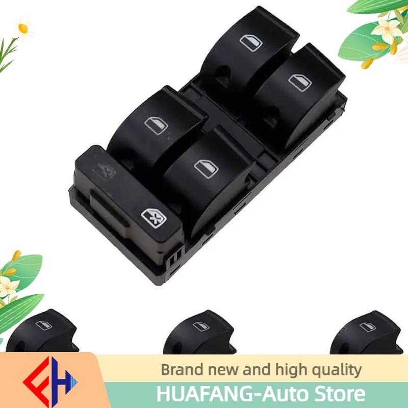 Original Master Window Control Switch For Seat Exeo 1.6/1.8t/2.0t 2008-2013 8e0959851d,8e0959851b,8e0959851b5pr,8e0959851d5pr