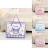 Cartoon Quilt Storage Bag With Large Capacity For Travel And Bedroom Organization